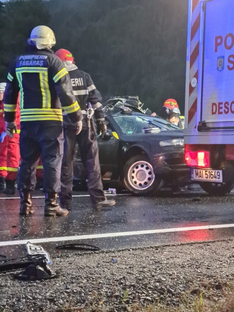 Accident rutier teribil pe Autostrada A1 un camion s a răsturnat iar