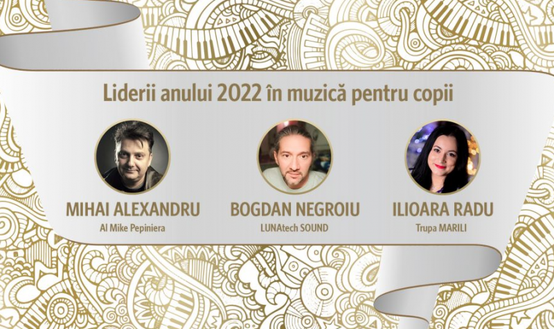 Liderii Anului N Muzica Pentru Copii Bogdan Negroiu Mihai