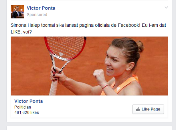 ponta halep