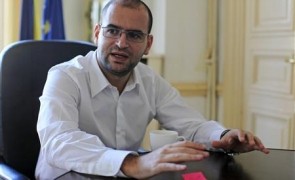 National Integrity Agency President Horia Georgescu speaks during an interview inside his office in Bucharest
