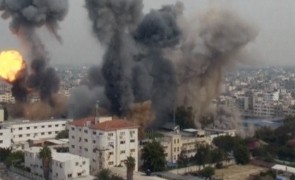 gaza bombardament