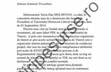 demisie TDL Moldovan