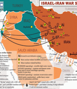 iran israel war scenario