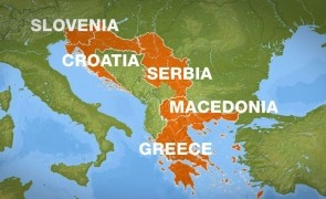serbia macedonia grecia albania bosnia, croatia bulgaria