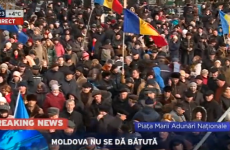 protest moldova chisinau