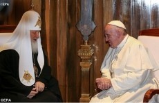 Papa Francisc Patriah Kiril