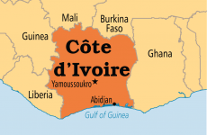 Cote d'Ivoire coasta de fildes