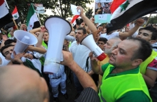 protest sirieni
