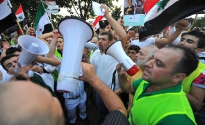 protest sirieni
