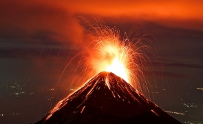 vulcanul fuego guatemala