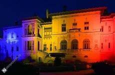Palatul Cotroceni in tricolor