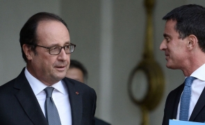 Francois Hollande  Manuel Valls 