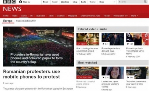bbc protest