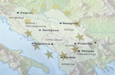 Balcani Kosovo Serbia Bosnia Albania Muntenegru Macedonia Croatia