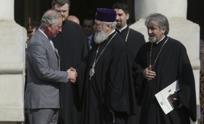 Inquam Prințul Charles la Patriarhie