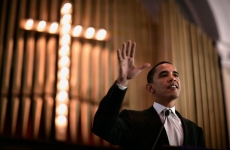 Obama in biserica