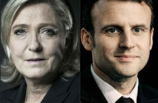Marine Le Pen si Emmanuel Macron