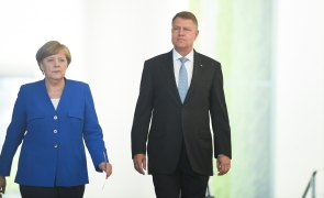 Klaus Iohannis Angela Merkel