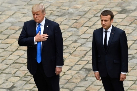 Trump își caută aliați, pentru conflictul cu Coreea de Nord: discuții cu Macron