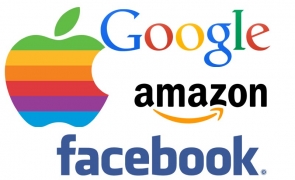 giganti internet - facebook, apple, google, amazon