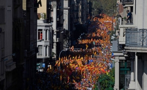 protest spania independenta catalonia