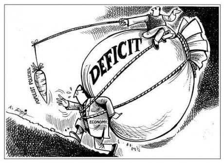 Statul se întinde mai mult decât îl ține plapuma - Deficitul bugetar în primele două luni aproape s-a dublat față de anul trecut