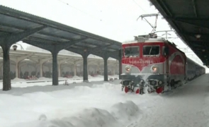 tren, CFR, zăpadă