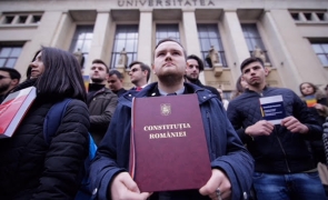 protest studenti facultatea de drept