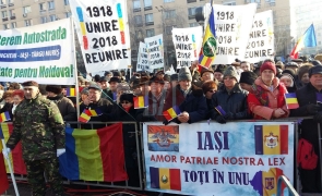 manifestația Iași 24 ianuarie 2018