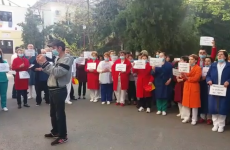 proteste spital Sibiu