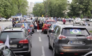 Inquam protest șoferi moldoveni