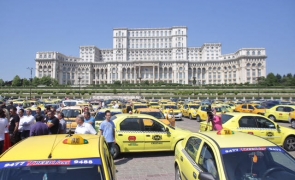 Protest taximetristi Bucuresti