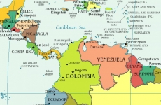 venezuela columbia guyana suriname ecuador panama salvador