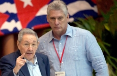 Miguel Diaz canel Raul Castro