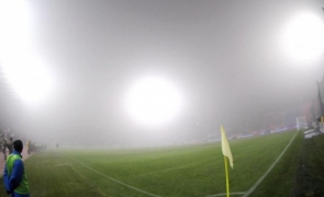 ceață teren fotbal