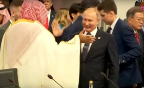 Vladimir Putin, print arabia saudita