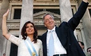 Cristina Kirchner și soțul ei
