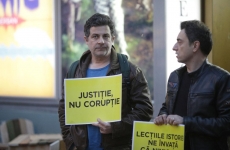 Inquam Mihai Călin protest
