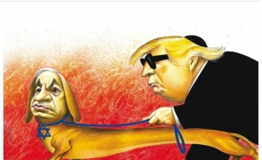 caricatura NY Times Trump Netanyahu