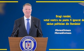Klaus Iohannis  foto coperta dupa alegeri