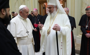 Patriarhul Daniel Papa Francisc