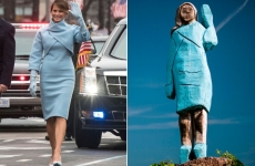 Melania Trump statuie Slovenia