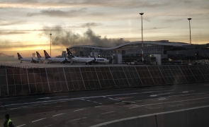 incendiu Aeroportul Otopeni