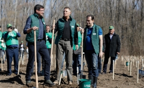 Iohannis Orban Alexe plantare copaci