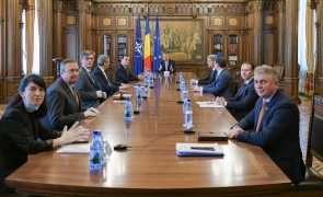 Klaus Iohannis intalnire ministrii cotroceni