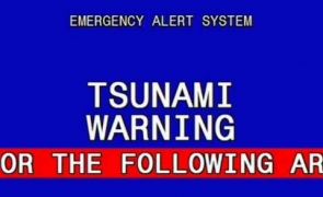 tsunami alert