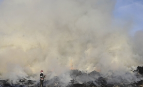 incendiu Chitila groapa gunoi vegetatie