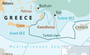 disputa Turcia Grecia mediterana