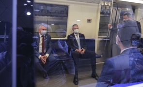 inaugurare metrou  M5 Iohannis Orban
