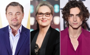 Leoardo DiCaprio, Meryl Streep și Timothee Chalamet
